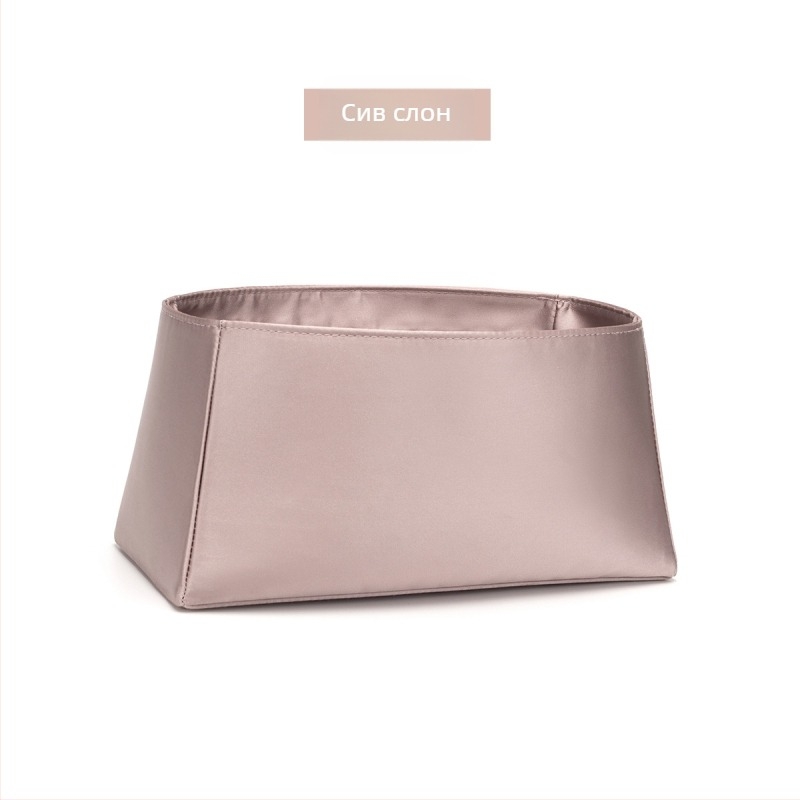 Дамски вътрешен органайзер за чанта хобо, полиестер, урбан стил, преносим и лек