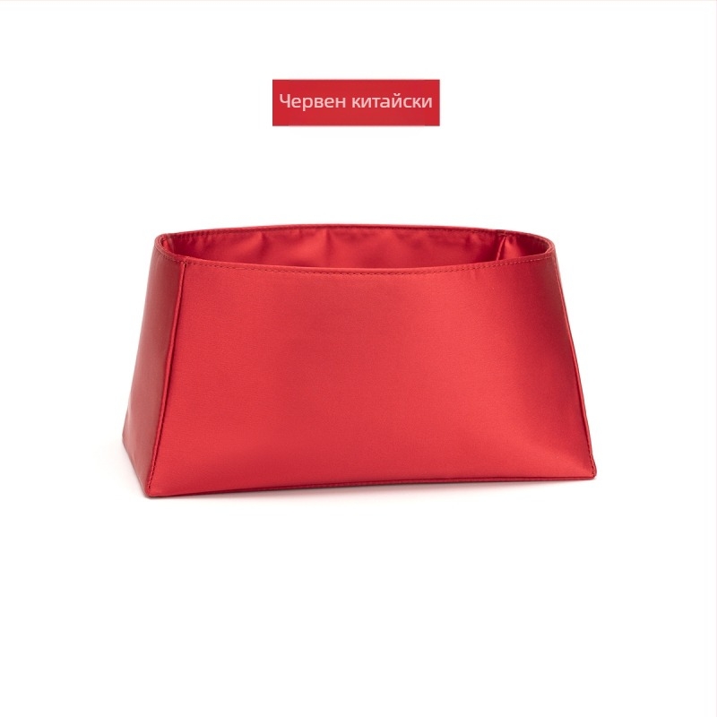 Дамски вътрешен органайзер за чанта хобо, полиестер, урбан стил, преносим и лек