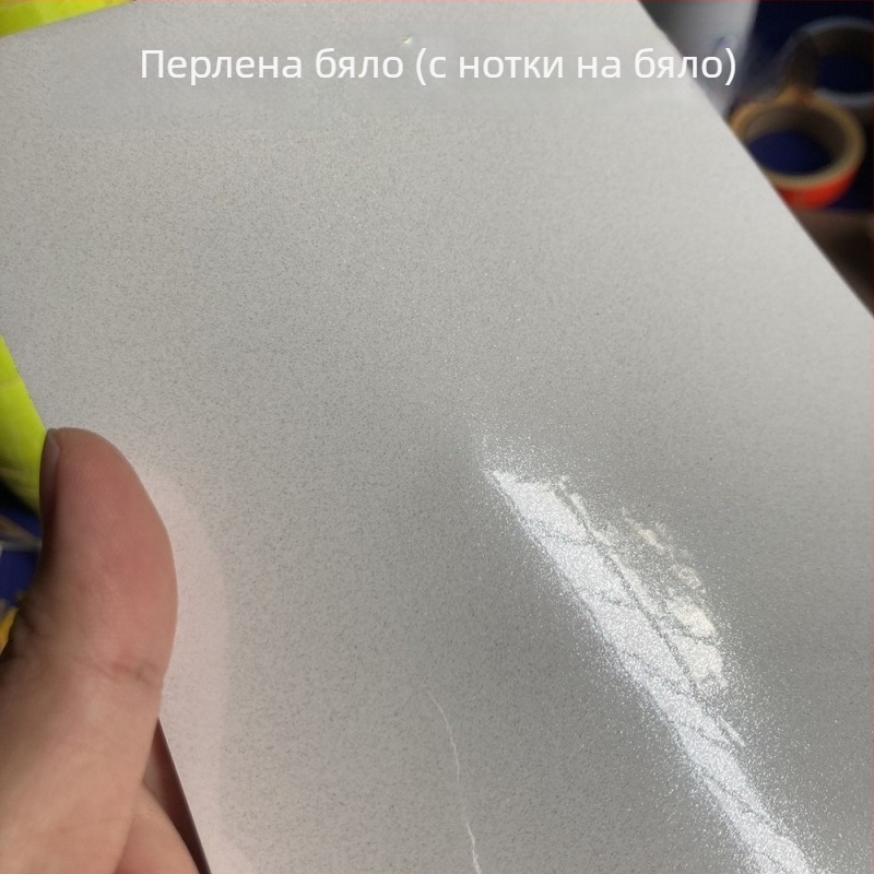 Винил филм за интериор на автомобил, PVC, самозалепващ, променящ филм, марка A Rest, узор: Flash Point