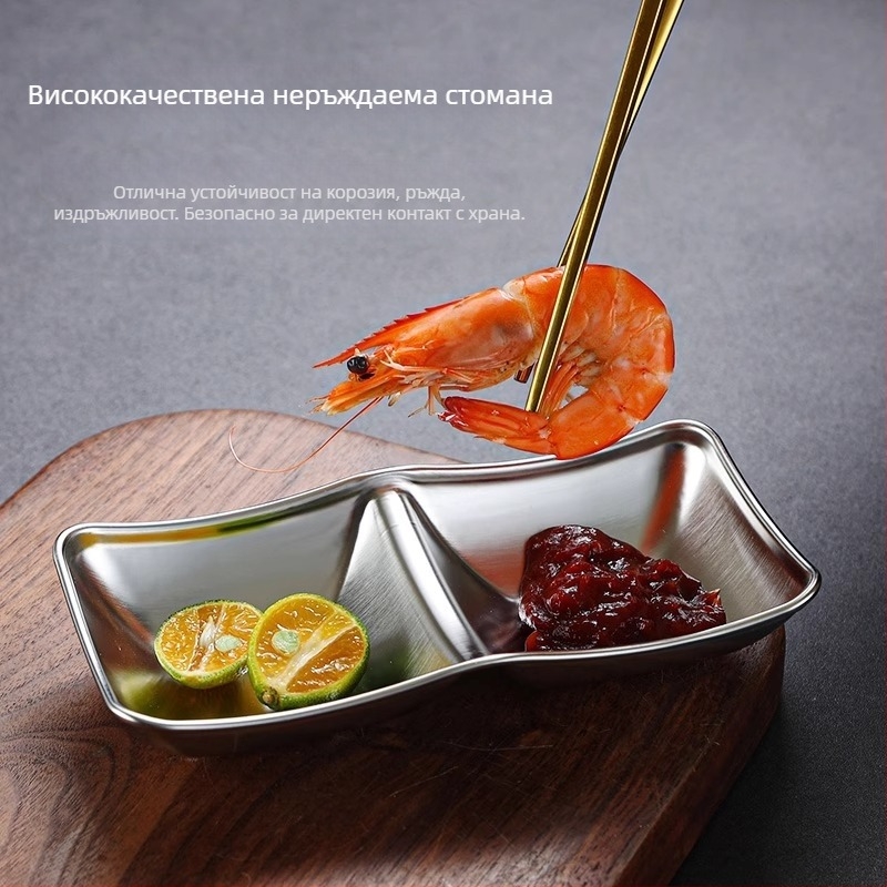 304 неръждаема стомана, три отделения, квадратна форма, електроплакирана повърхност, модерен минималистичен стил