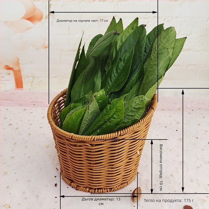 Кошница за сервиране, пластмасова, за плодове, пасторален стил, марка Yueming vine, пускане на пазара есен 2023