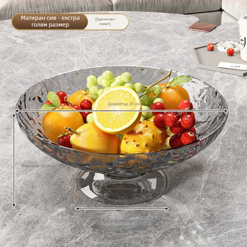 Chuanhang пластмасова плодова чиния, прост стил, дренаж на висока стойка, 2024 първокласно качество