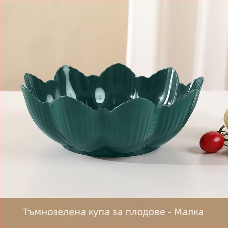 Чиния за плодове Oak bang — Пластмасова, Модерен стил на простота, пусната през 2025 г. (Plastic; Oak bang; Modern simplicity; 2025)