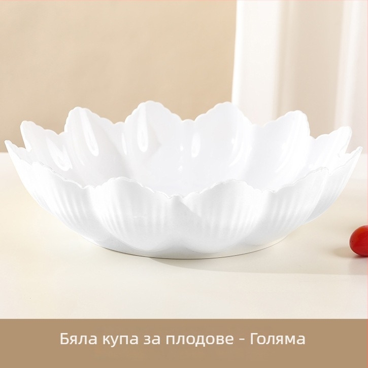 Чиния за плодове Oak bang — Пластмасова, Модерен стил на простота, пусната през 2025 г. (Plastic; Oak bang; Modern simplicity; 2025)