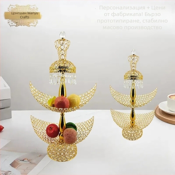 Метална кошница за плодове – прост стил, европейски стил от Fruit Plate, пускане през 2025