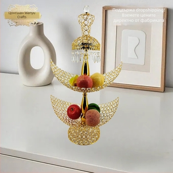 Метална кошница за плодове – прост стил, европейски стил от Fruit Plate, пускане през 2025