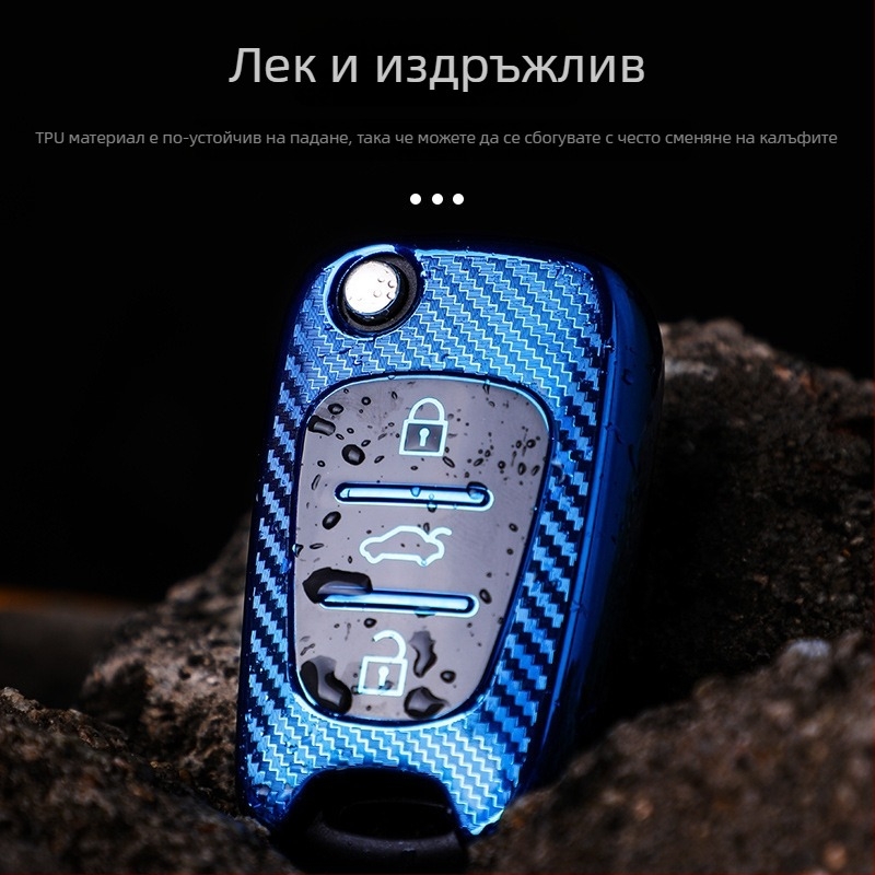 TPU калъф за ключ за автомобили Hyundai/Kia – прост стил, персонализиране, марка Yhc