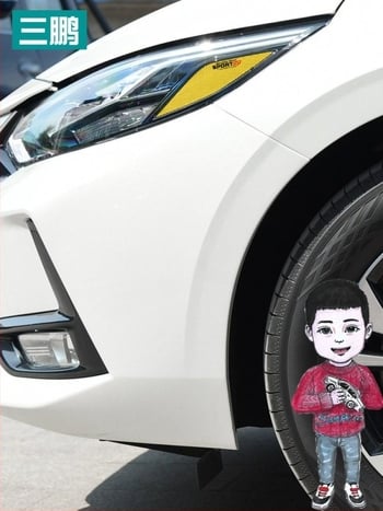 Автомобилен стикер за каросерия, Sanpeng PVC, произход Китай, персонализиране на обработката, силно прилепване