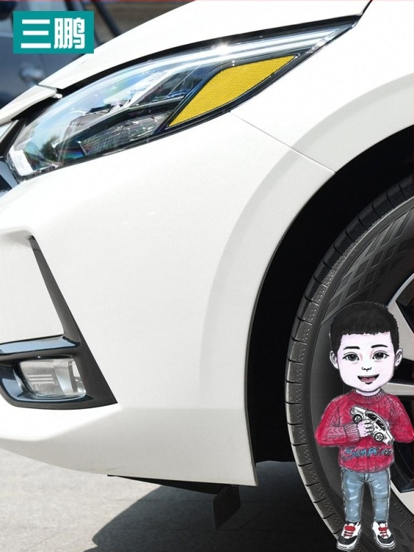 Автомобилен стикер за каросерия, Sanpeng PVC, произход Китай, персонализиране на обработката, силно прилепване