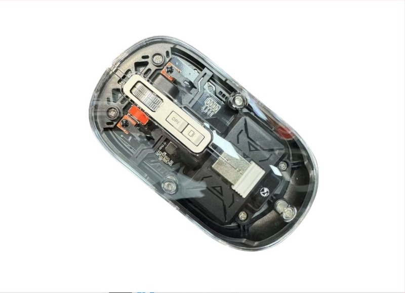 Безжична мишка с три режима за настолен компютър и лаптоп, 1600 DPI, 5 бутона, ергономичен дизайн