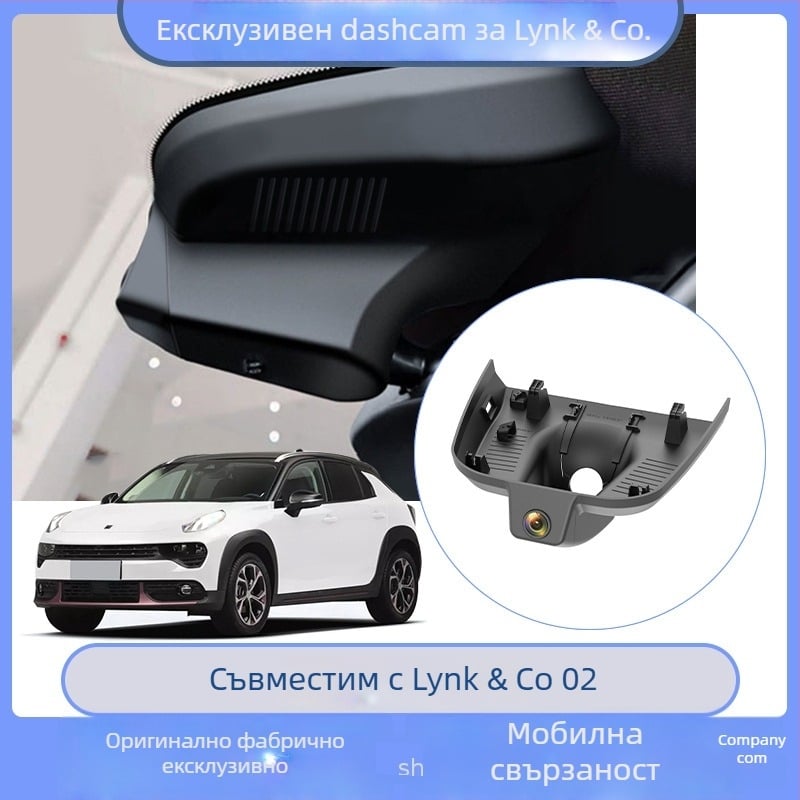 Автомобилен видеорегистратор с предна и задна двойна камера, 4K (2160P), 140° широк ъгъл, Wi‑Fi, поддържа TF карта до 256GB