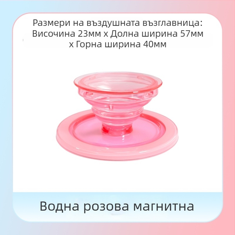 Снап-он държач за телефон за настолен монтаж, прозрачен серия, модел 01, TPU+ABS, за Apple и Android устройства