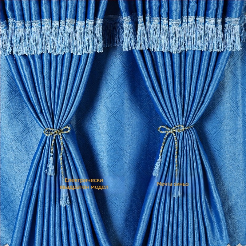 Завеса за камион за спален отсек — висяща, полиестер, универсална, дебела непрозрачна, минималистичен стил