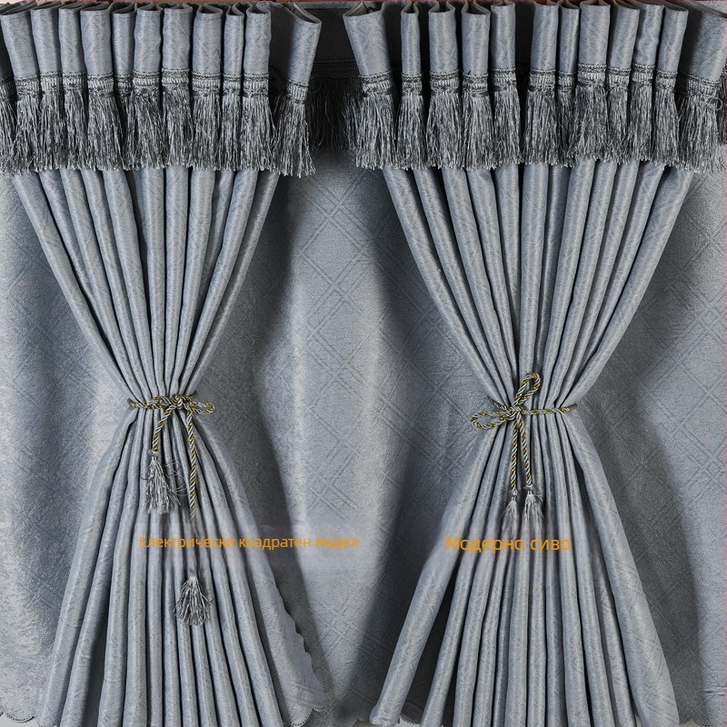 Завеса за камион за спален отсек — висяща, полиестер, универсална, дебела непрозрачна, минималистичен стил