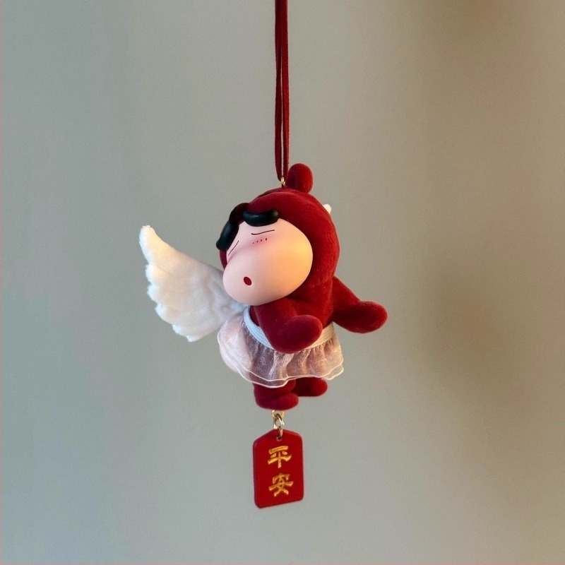 Висулка за кола: Мече в стил карикатура, смола, интериорен декор, автомобилни украси