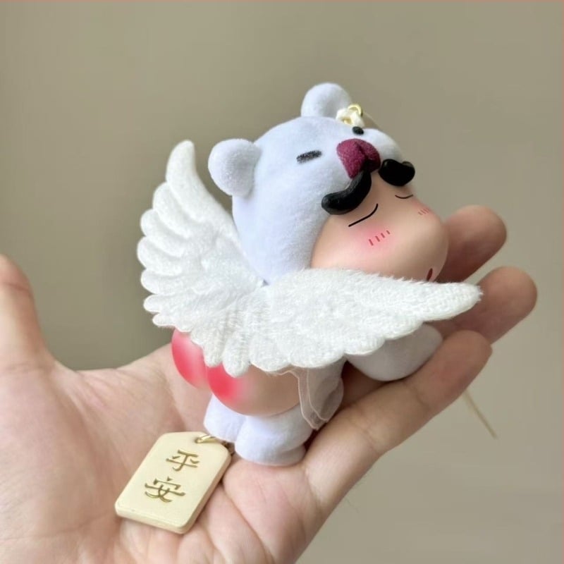 Висулка за кола: Мече в стил карикатура, смола, интериорен декор, автомобилни украси