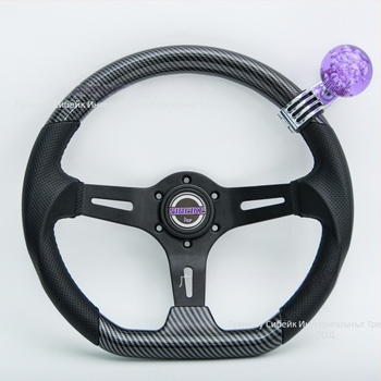 Универсална акрилна топка за волан, без лого, персонализирана обработка, подходяща за универсални модели