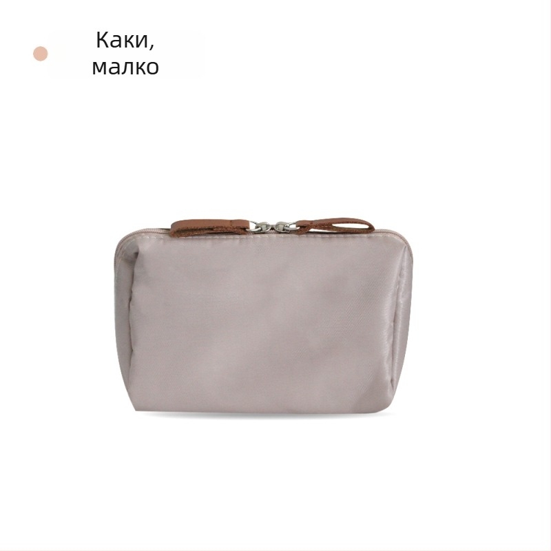 Козметична чанта – урбанистичен минимализъм; полиестер, без подплата; дишаща, водоустойчива и подходяща за съхранение; унисекс