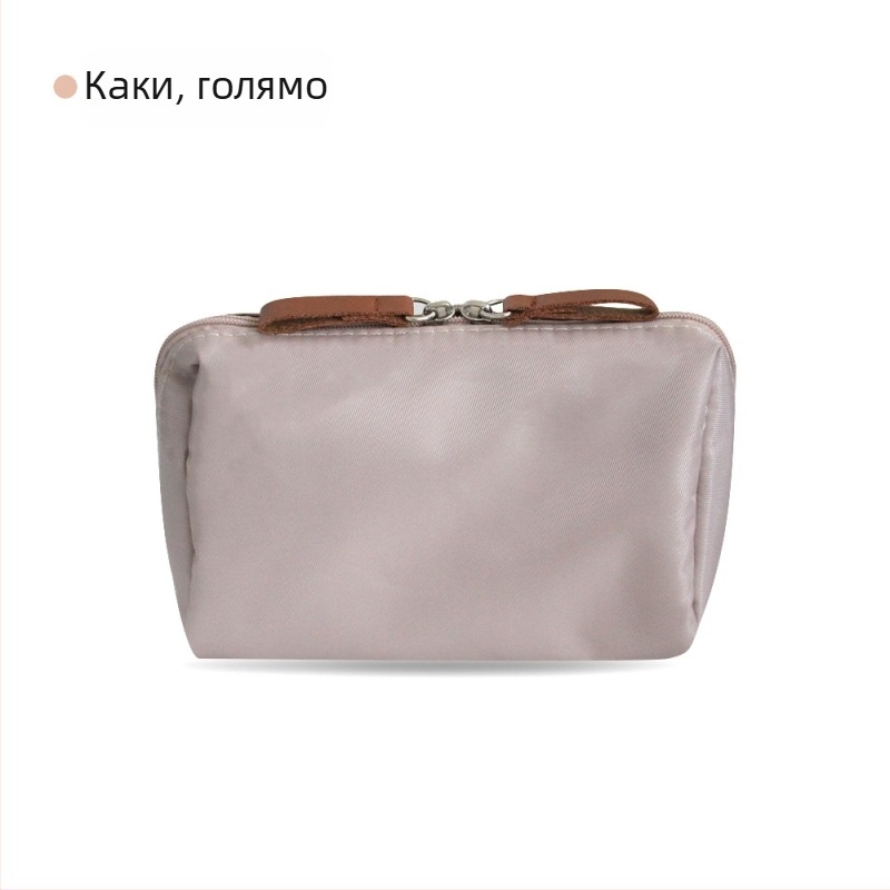 Козметична чанта – урбанистичен минимализъм; полиестер, без подплата; дишаща, водоустойчива и подходяща за съхранение; унисекс