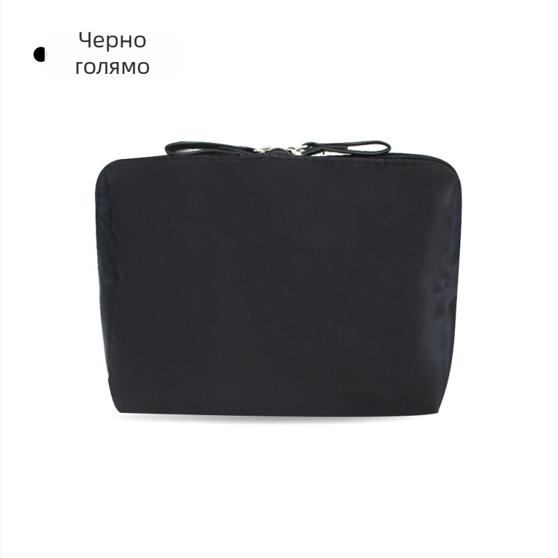 Козметична чанта – урбанистичен минимализъм; полиестер, без подплата; дишаща, водоустойчива и подходяща за съхранение; унисекс