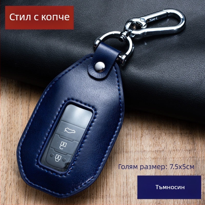 Чанта за ключове с прозрачен прозорец за мъже, проста защитна обвивка, подплата от влакнеста синтетична кожа, за домашно съхранение