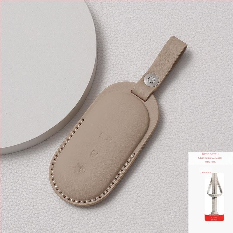 Калъф за ключове Huawei M9/M7/M5 – кожен, етно стил, пълен защитен корпус