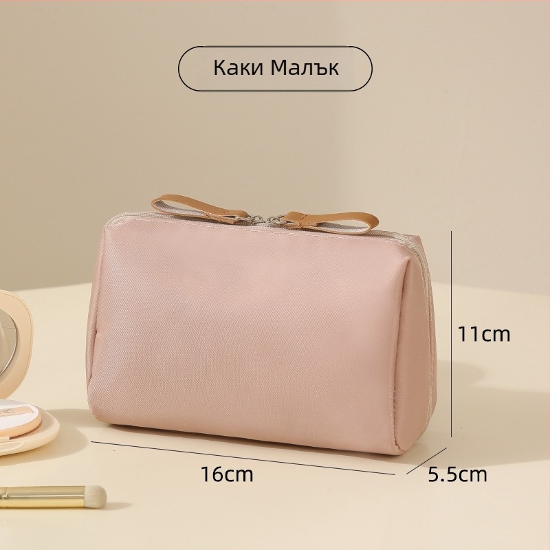 Козметична чанта за пътуване — урбан стил, ултралека и износоустойчива (Полиестер; Полиестерна подплата; Урбан стил; Свръхлека; Устойчивост на износване)