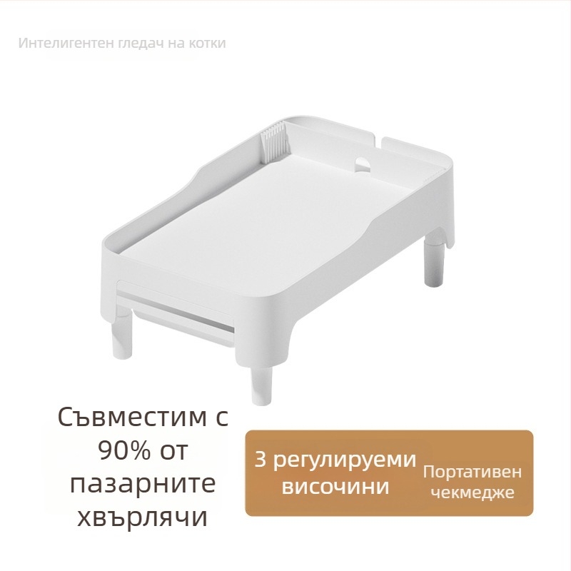 Автоматичен подавач за котки и кучета, разглобяем дизайн, таймерно дозирано хранене, без приложение