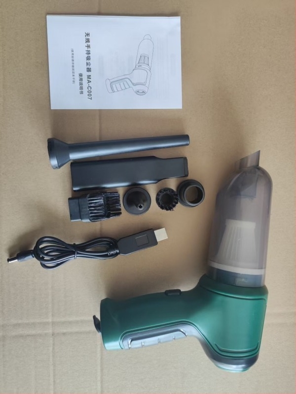 Безжичен ръчен вакуум за автомобил – 36V, 120W, 20000Pa всмукване, презареждаем