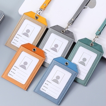 Двуслоен кожен калъф за карта – модерен минималистичен стил