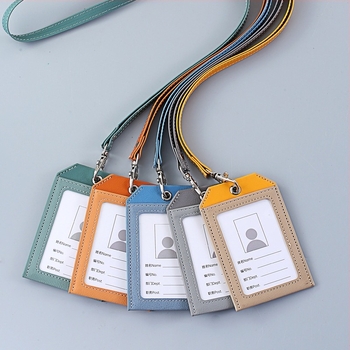 Двуслоен кожен калъф за карта – модерен минималистичен стил