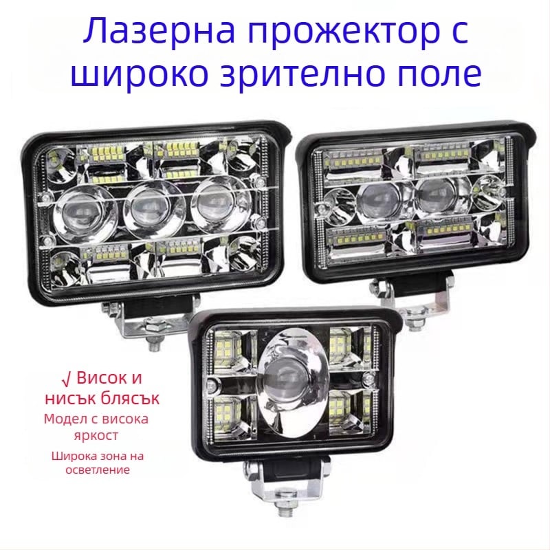 LED фар за автомобил (78W, 12-80V, 12000 lm, 6000-6500K)