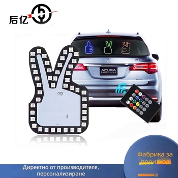 Автомобилен жестов светлинен индикатор RGB, 12V, 0.18A, 2W, 500 lm