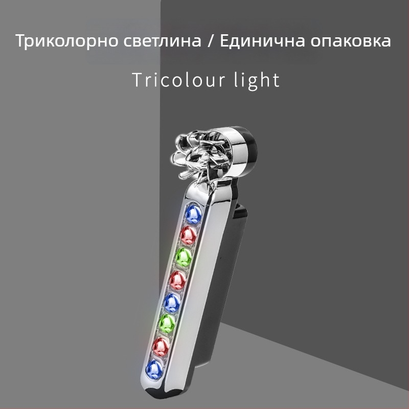 Curdy Вятърно дневно осветление — LED дневни светлини за автомобили, захранвани от вятър, без кабели, лампа със средна решетка