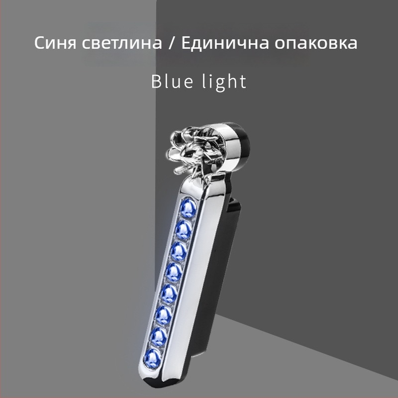 Curdy Вятърно дневно осветление — LED дневни светлини за автомобили, захранвани от вятър, без кабели, лампа със средна решетка