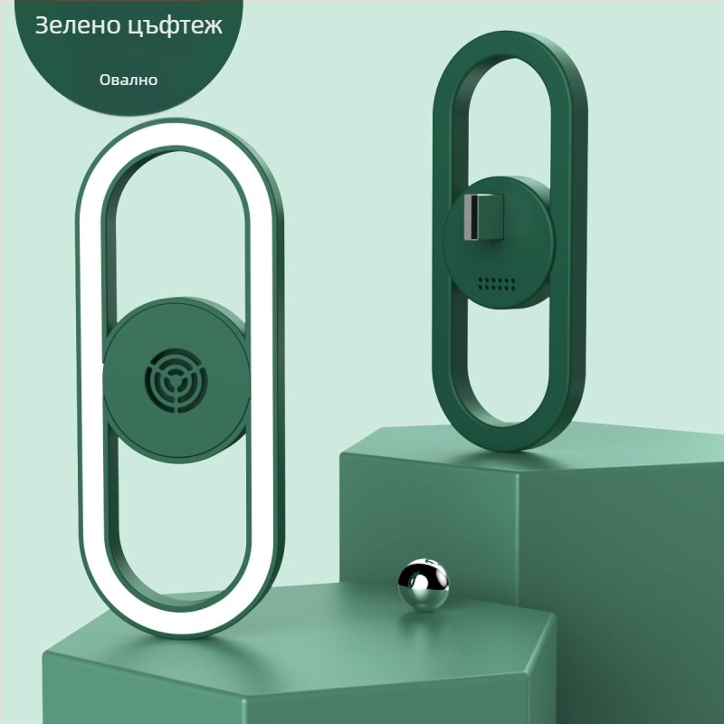 Интелигентна гласово контролирана ултразвукова репелентна нощна лампа за комари – захранване от мрежата, обхват 10 m², LED светлина, ABS корпус, без батерия