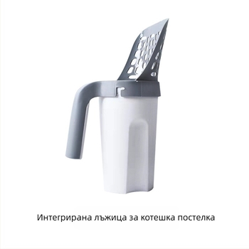 Лопатка за котешка тоалетна, ABS пластмаса; подходяща за котки и кучета; подходяща за бизнес подаръци