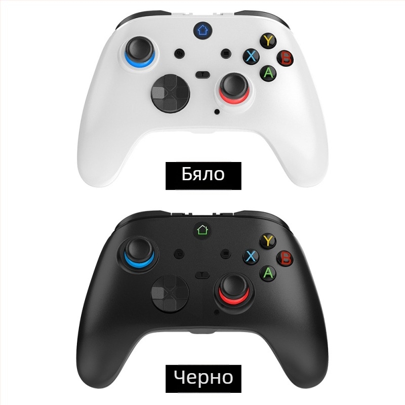 TGZ T-S102 Безжичен геймпад – Bluetooth 2.4G двоен режим, Hall тригер, 3D джойстик, шестосно движение, Type-C интерфейс