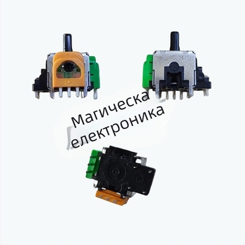 Джойстик с Hall ефект за PS4/PS5, съвместим с Xbox One и Switch Pro – ново поколение