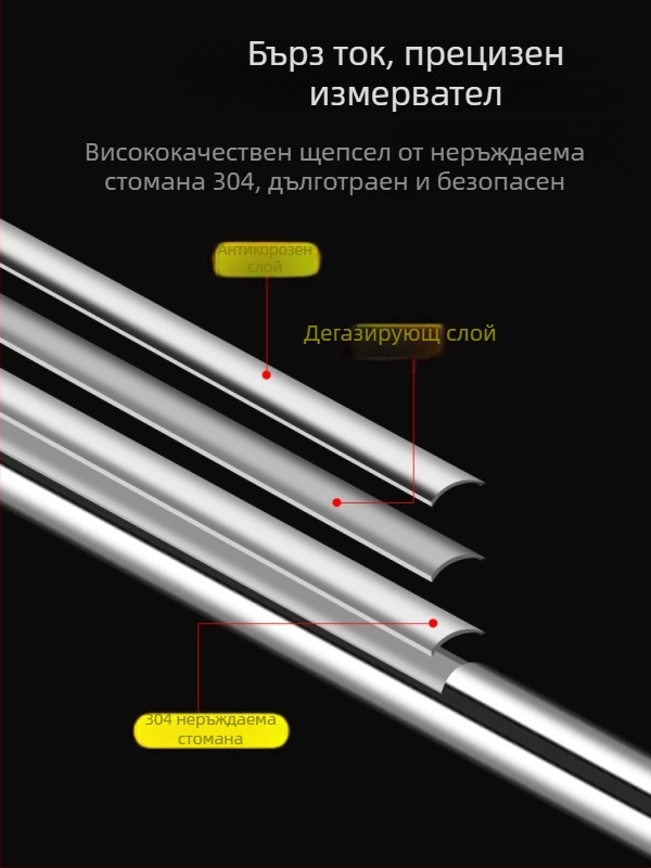 Автомобилен климатик: цифров термометър-детектор с сонда за измерване на температурата на въздушния изход