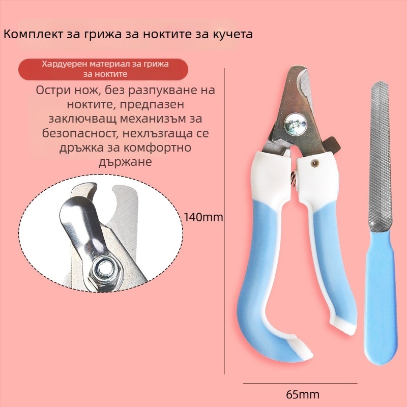 Четка за козина за домашни любимци с形a на животно, от неръждаема стомана, за дългокосмести котки — Shepherd Spirit