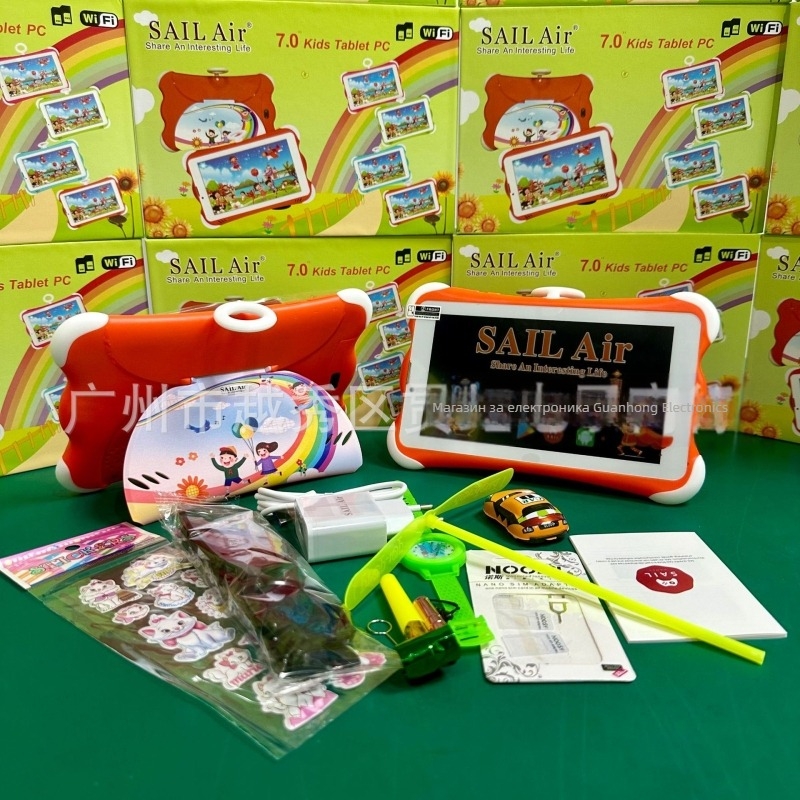 SAIL Air 3500 Android детски таблет, четириядрен 1.5GHz, 32GB flash памет, Dual SIM, IPS дисплей