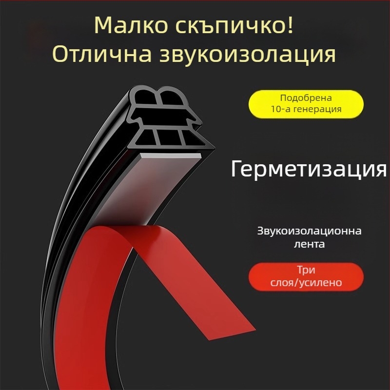 Уплътнител за врати и прозорци – марка Neck strength; за прозорци; модел Confirm; висока температурна устойчивост; модерен минимализъм; персонализирани мостри