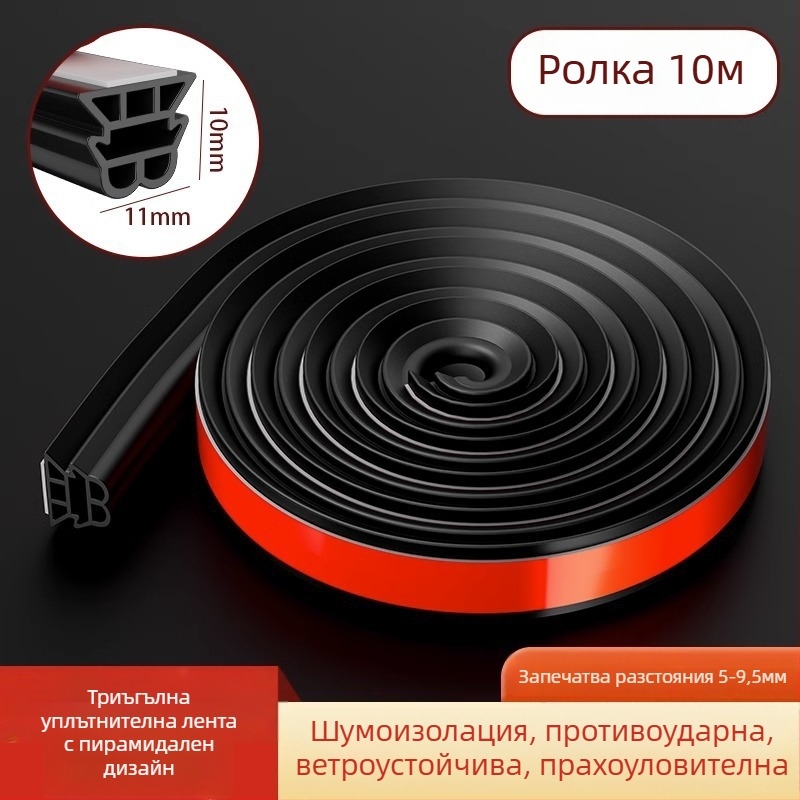 Уплътнител за врати и прозорци – марка Neck strength; за прозорци; модел Confirm; висока температурна устойчивост; модерен минимализъм; персонализирани мостри