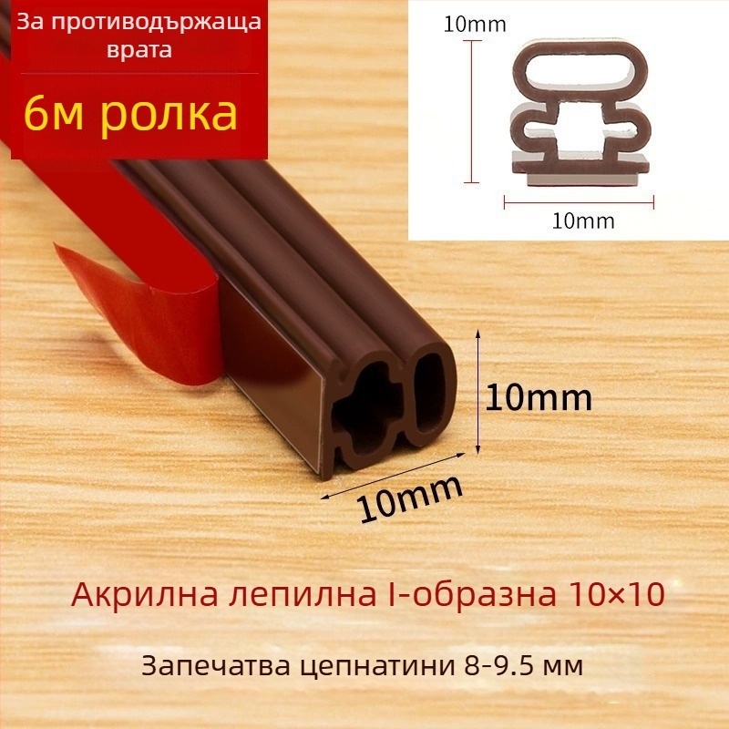 Уплътнител за врати и прозорци – марка Neck strength; за прозорци; модел Confirm; висока температурна устойчивост; модерен минимализъм; персонализирани мостри