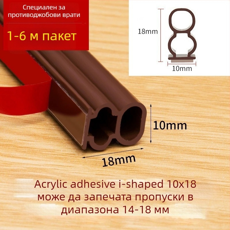 Уплътнител за врати и прозорци – марка Neck strength; за прозорци; модел Confirm; висока температурна устойчивост; модерен минимализъм; персонализирани мостри