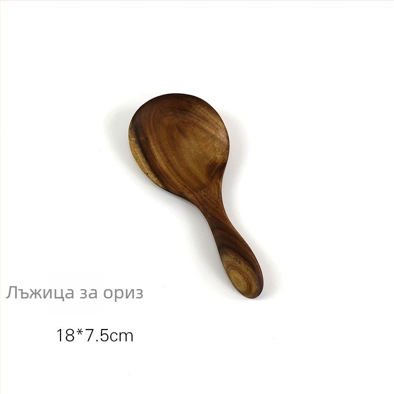 Detomade дървен комплект кухненски лопатки — Комплект кухненски прибори, модерен минималистичен стил