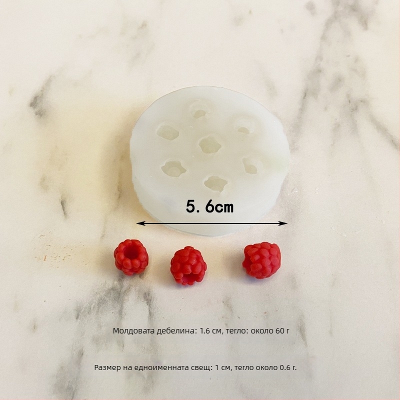 Силиконова форма за печене – плодова форма, неправилен контур, стил Light Luxury