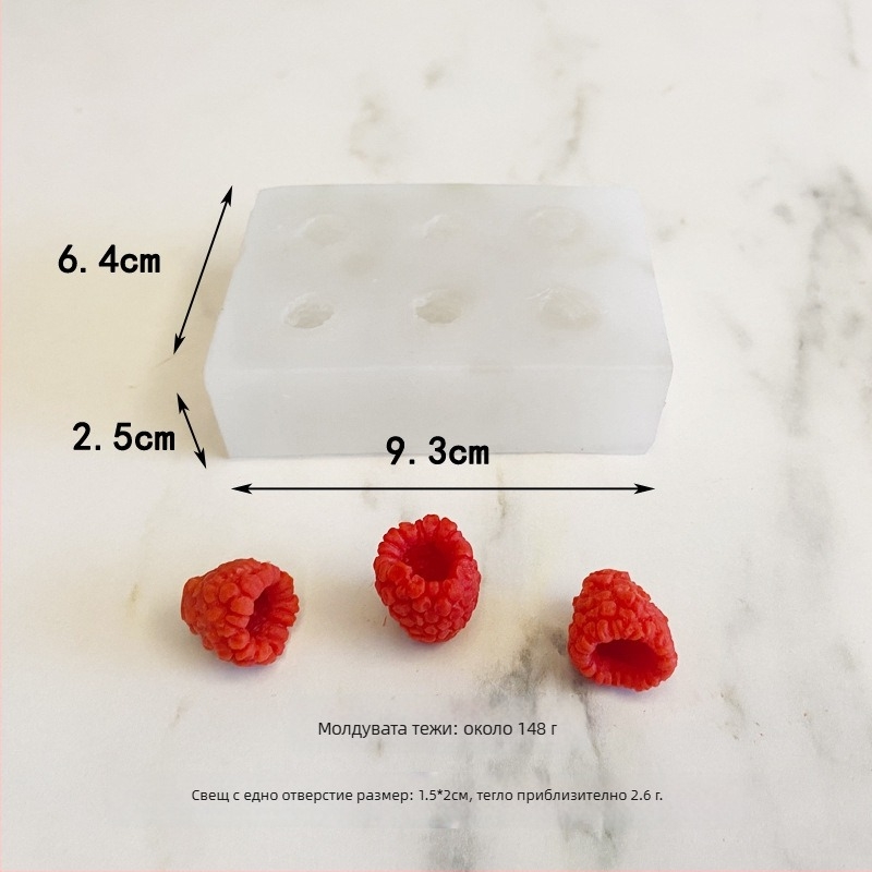 Силиконова форма за печене – плодова форма, неправилен контур, стил Light Luxury