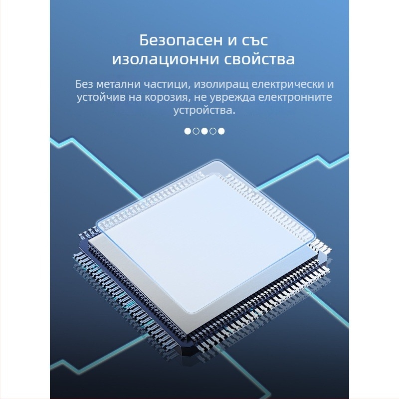Deer Fairy охлаждащ силиконов гел за CPU, 10W/mK, висока термоустойчивост, подходящ за CPU, дънни платки и VRAM